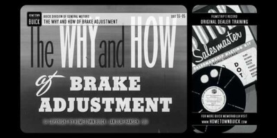 1955 Buick - The Why and How of Brake Adjustment