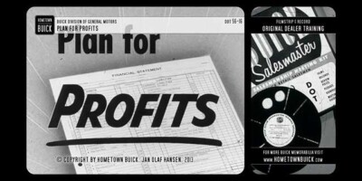 1956 Buick - Plan for Profits