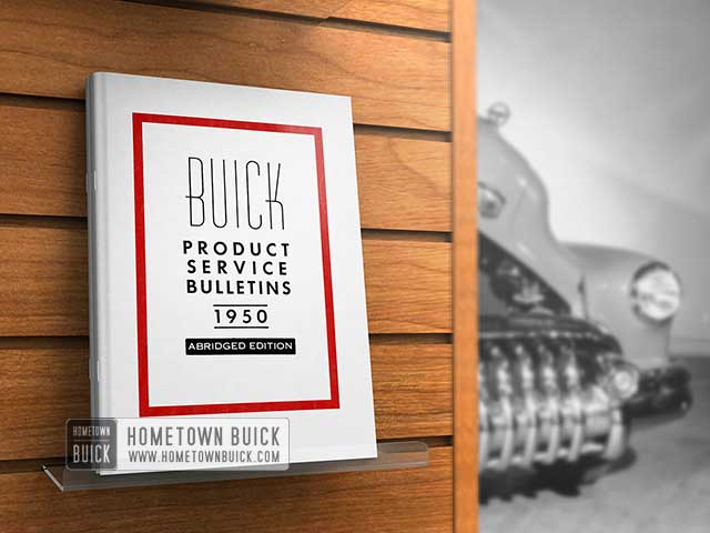 1950 Buick Product Service Bulletins AE