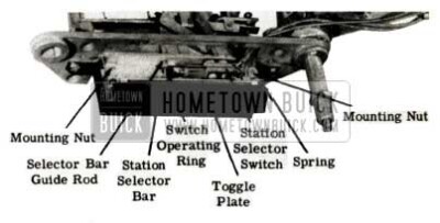 1951 Buick Selectronic Radio Station Selector Switch Replacement