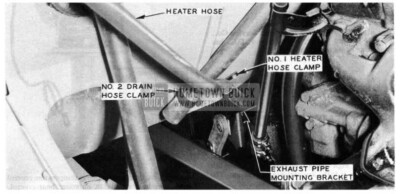 1954 Buick Heater Hose