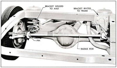 1954 Buick Radius Rod - Rear View