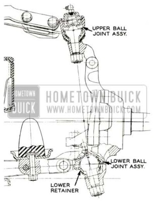 1957 Buick Ball Joint Service