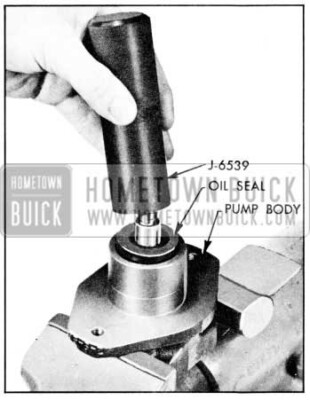 1957 Buick Installation of Oil Seal