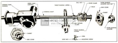 1952 Buick Steering Gear Disassembled
