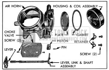 1954 Buick Air Horn and Climatic Control-Disassembled