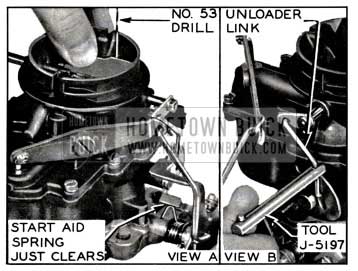 1957 Buick Start Aid Adjustment